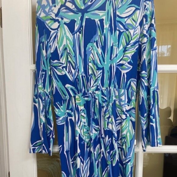 LILLY PULITZER RENATA VNECK TUNIC DRESS - Picture 5 of 6